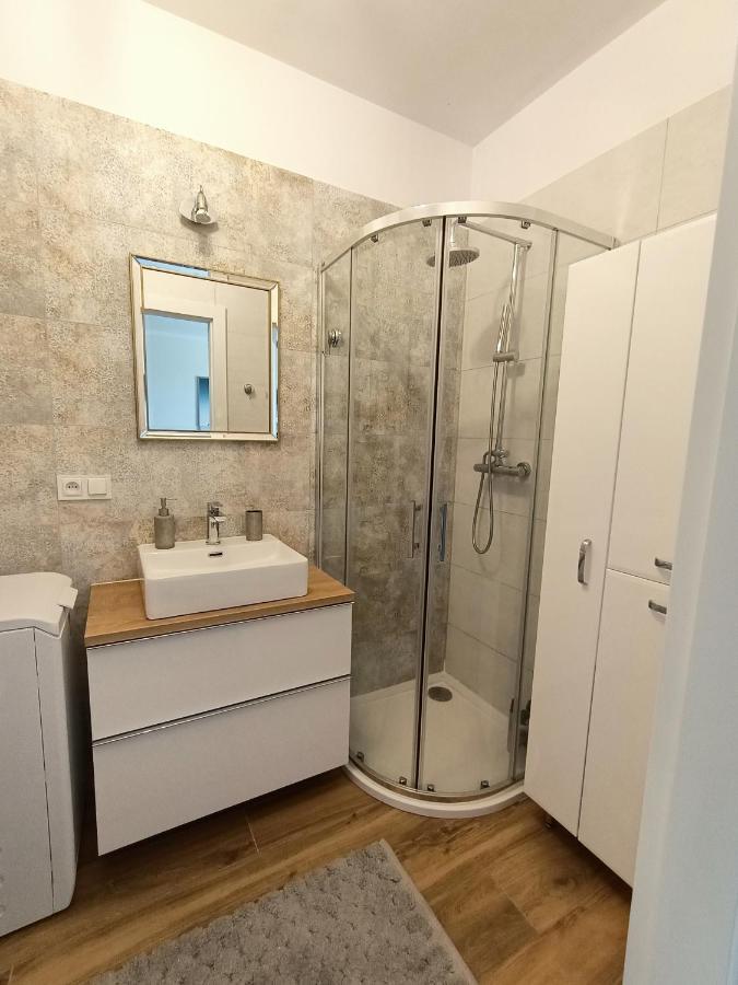 Apartament Sloneczny Brzeg Daire Jastrzębia Góra Dış mekan fotoğraf