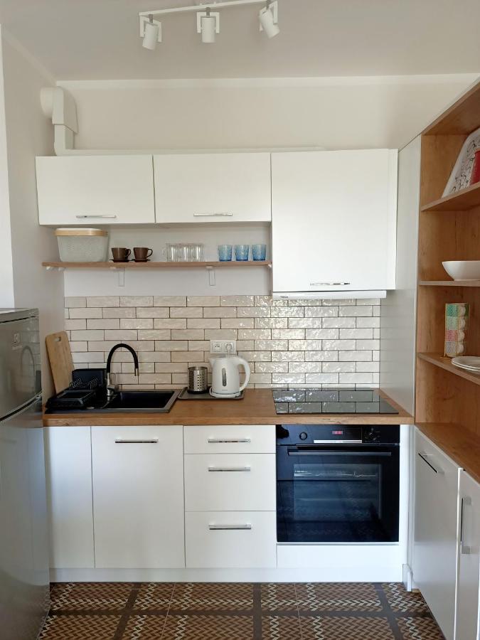 Apartament Sloneczny Brzeg Daire Jastrzębia Góra Dış mekan fotoğraf